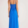 Dresses MINKPINK | Florence Rikrak Midi Dress Cobalt