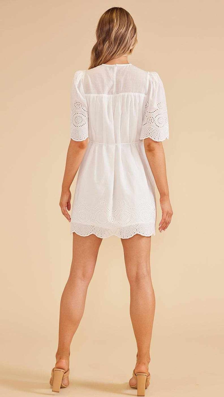 Dresses MINKPINK | Starling Shift Mini Dress Te Whi