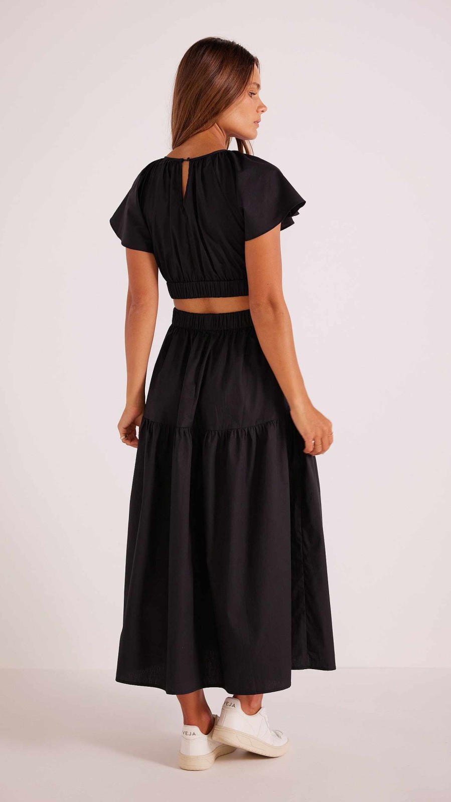 Dresses MINKPINK | Allegra Cut Out Midi Dress Black