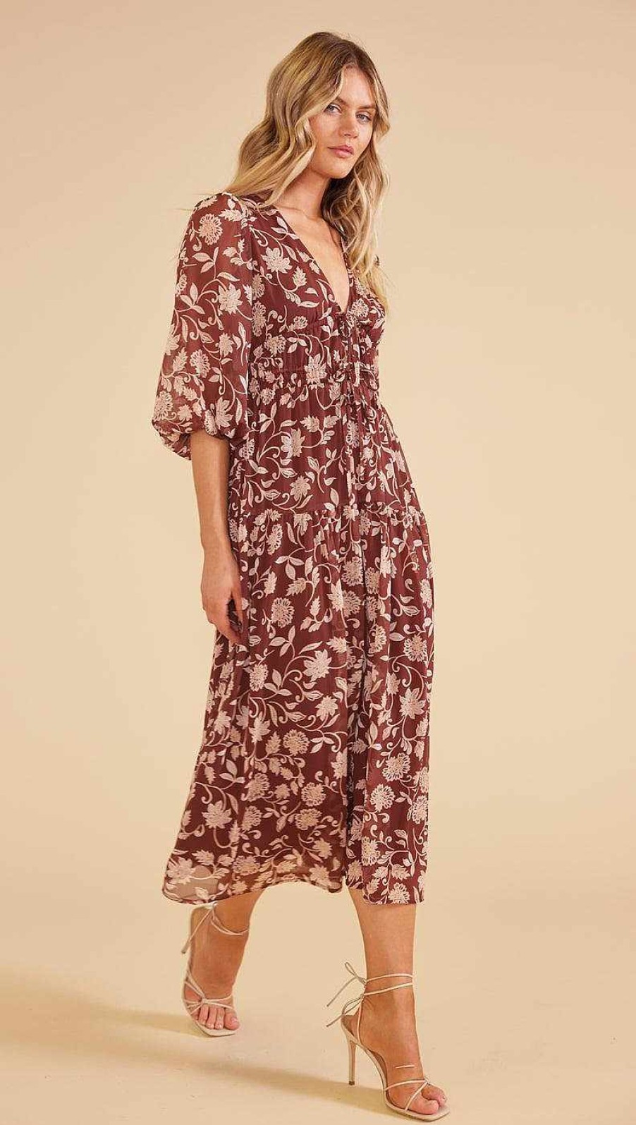 Dresses MINKPINK | Wren Midi Dress Wren Floral