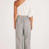 Clothing MINKPINK | Nula Drawstring Pant Blue/Green