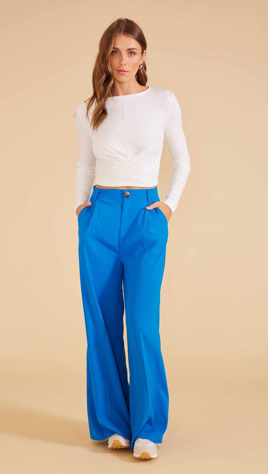 Clothing MINKPINK | Adalynn Pant Blue