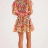 Dresses MINKPINK | Valla Flutter Mini Dress Pink/Floral