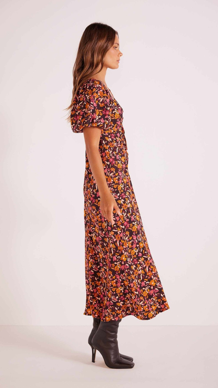 Dresses MINKPINK | Sorrento Midi Dress Sorrento Floral