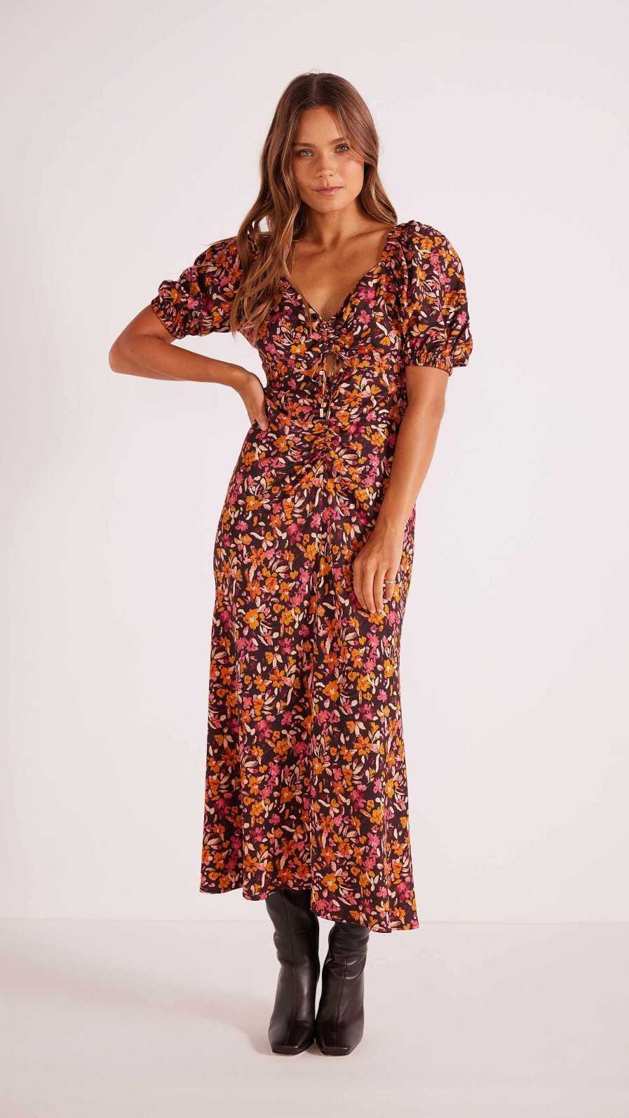 Dresses MINKPINK | Sorrento Midi Dress Sorrento Floral