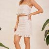 Clothing MINKPINK | Nadiva Crochet Top Natural