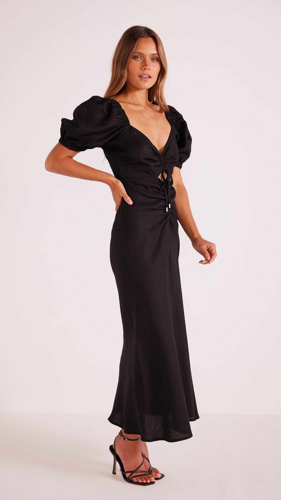 Dresses MINKPINK | Sadira Midi Dress Black