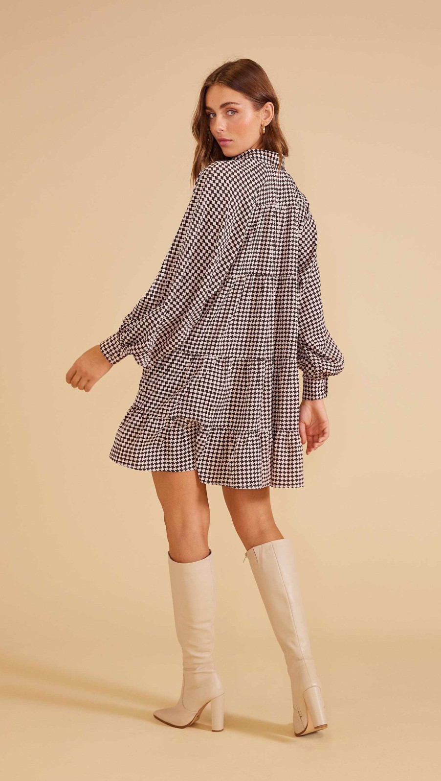 Dresses MINKPINK | Quinley Mini Dress Quinley Check