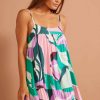 Clothing MINKPINK | Brisa Marina Mini Sundress Tropical