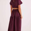 Dresses MINKPINK | Allegra Cut Out Midi Dress Purple Allegra Purple