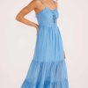 Dresses MINKPINK | Reseda Midi Sundress Ocean Blue