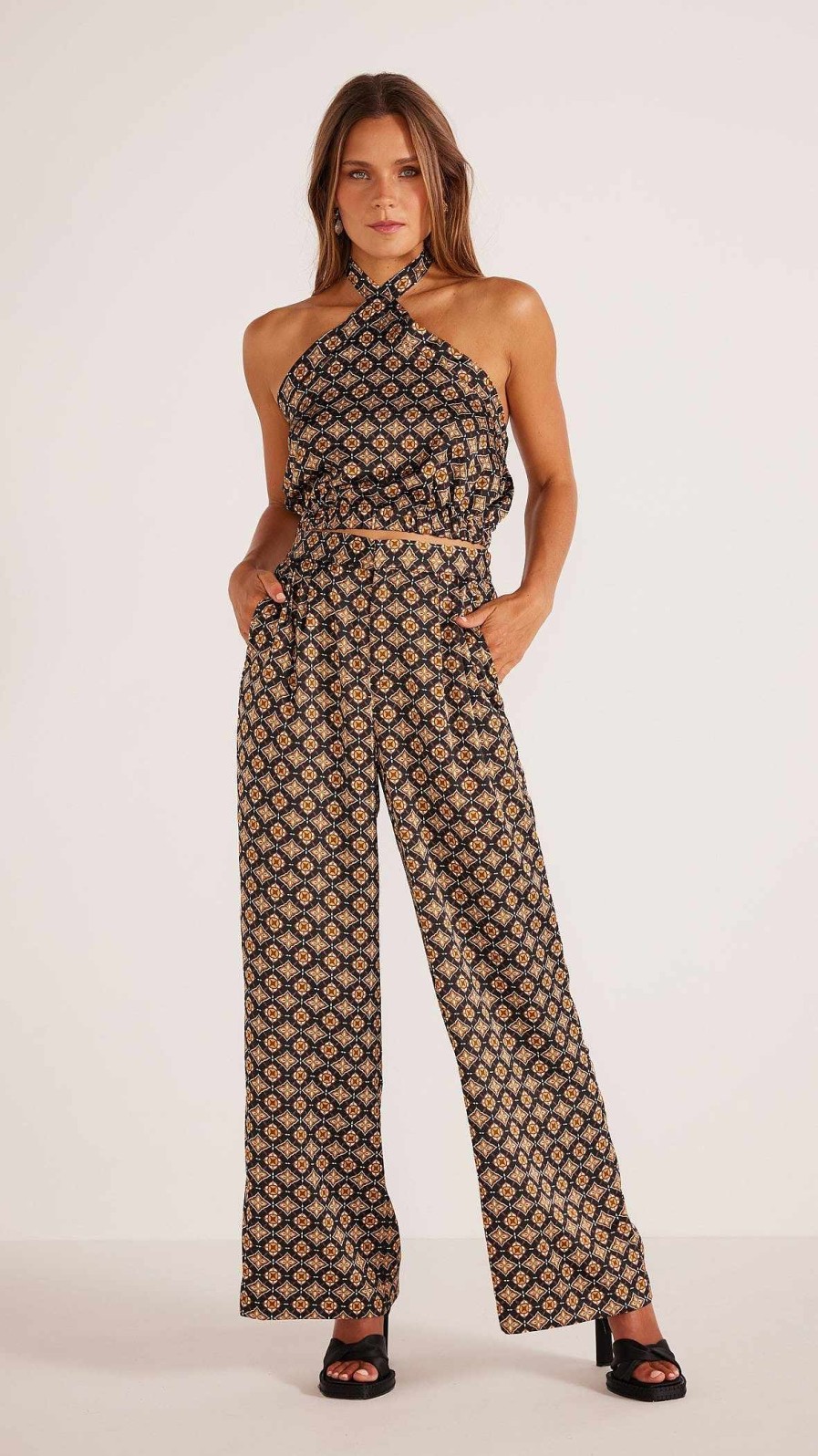 Clothing MINKPINK | Skylar Pant Skylar Gold