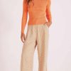 Clothing MINKPINK | Basic Knit Top Orange