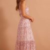 Dresses MINKPINK | Santa Marta Midi Dress Pink Ditzy Floral