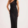 Dresses MINKPINK | Gaia Cut Out One Shoulder Dress Black