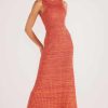 Clothing MINKPINK | Raphael Knit Midi Dress Amber