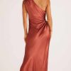 Dresses MINKPINK | Gaia Cut Out One Shoulder Dress Bronze