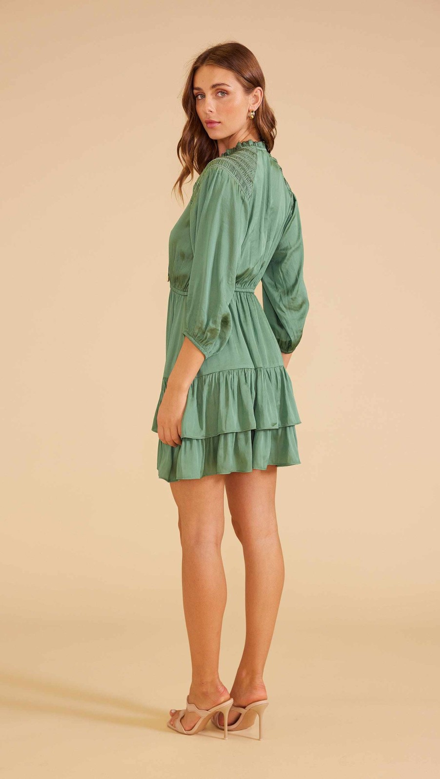 Dresses MINKPINK | Ryleigh Mini Dress Sage