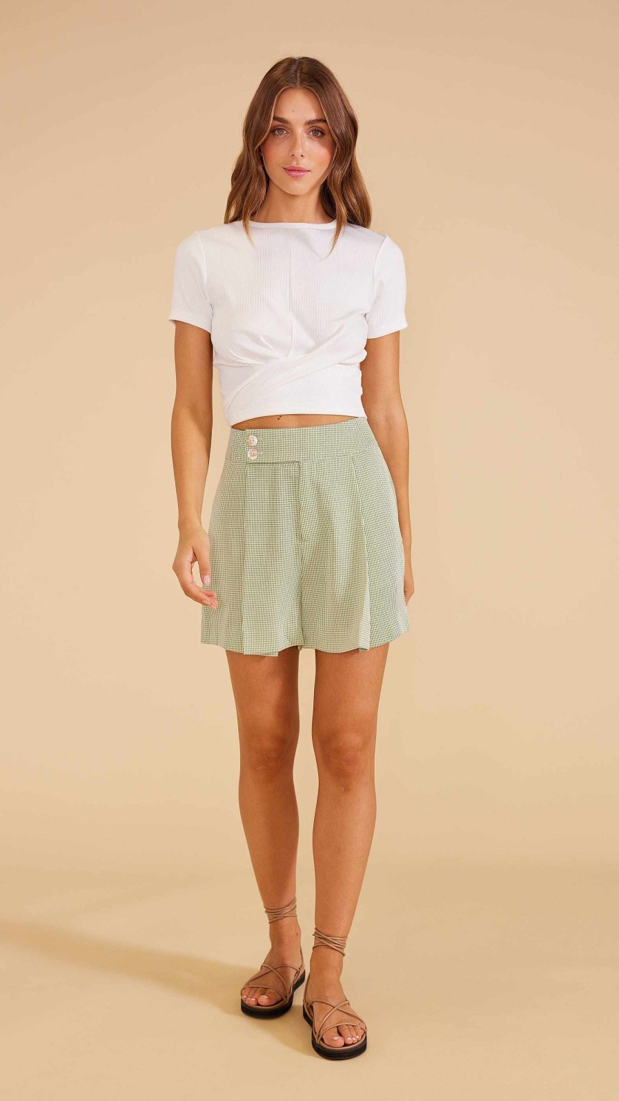 Clothing MINKPINK | Marni Shorts Green