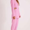 Clothing MINKPINK | Allie Cut Out Blazer Pink