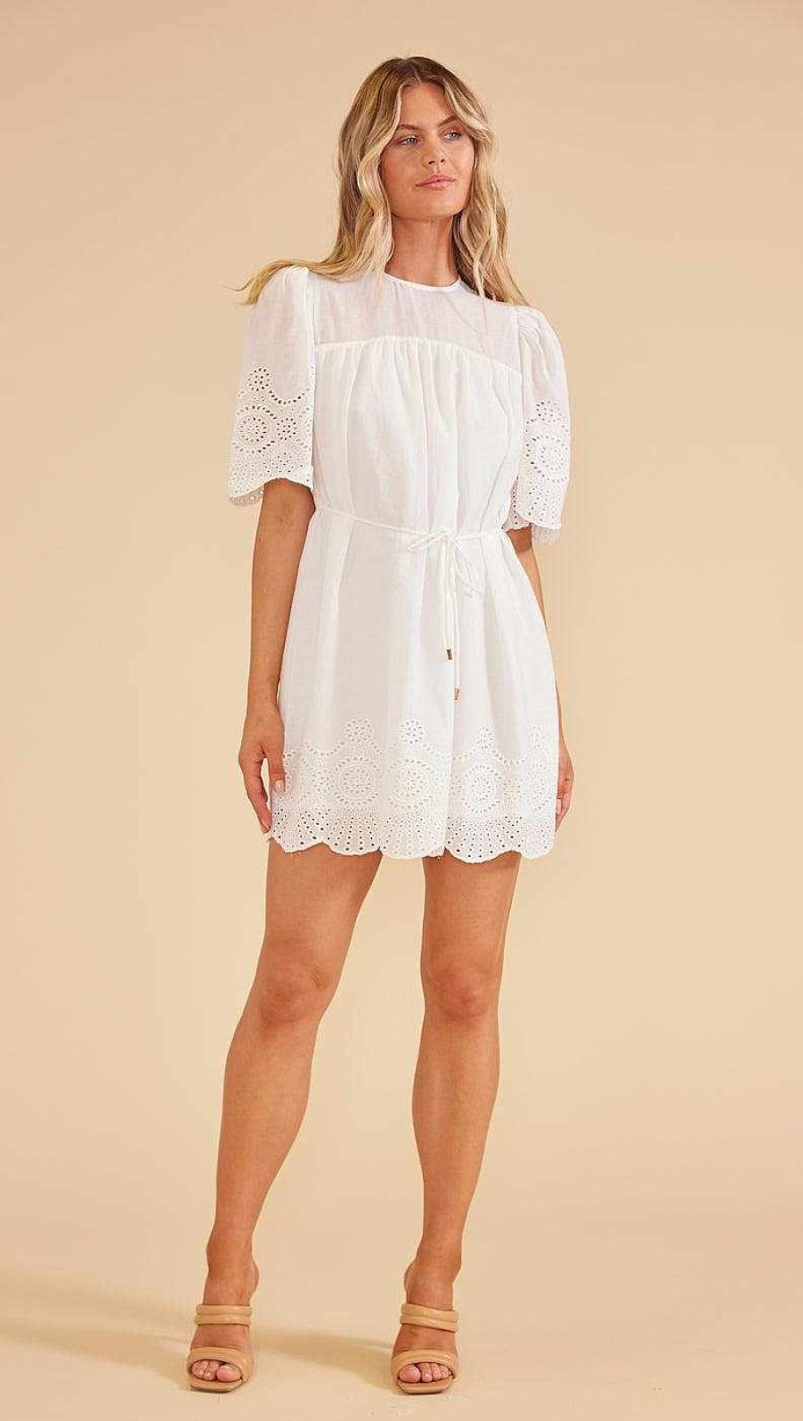 Dresses MINKPINK | Starling Shift Mini Dress Te Whi