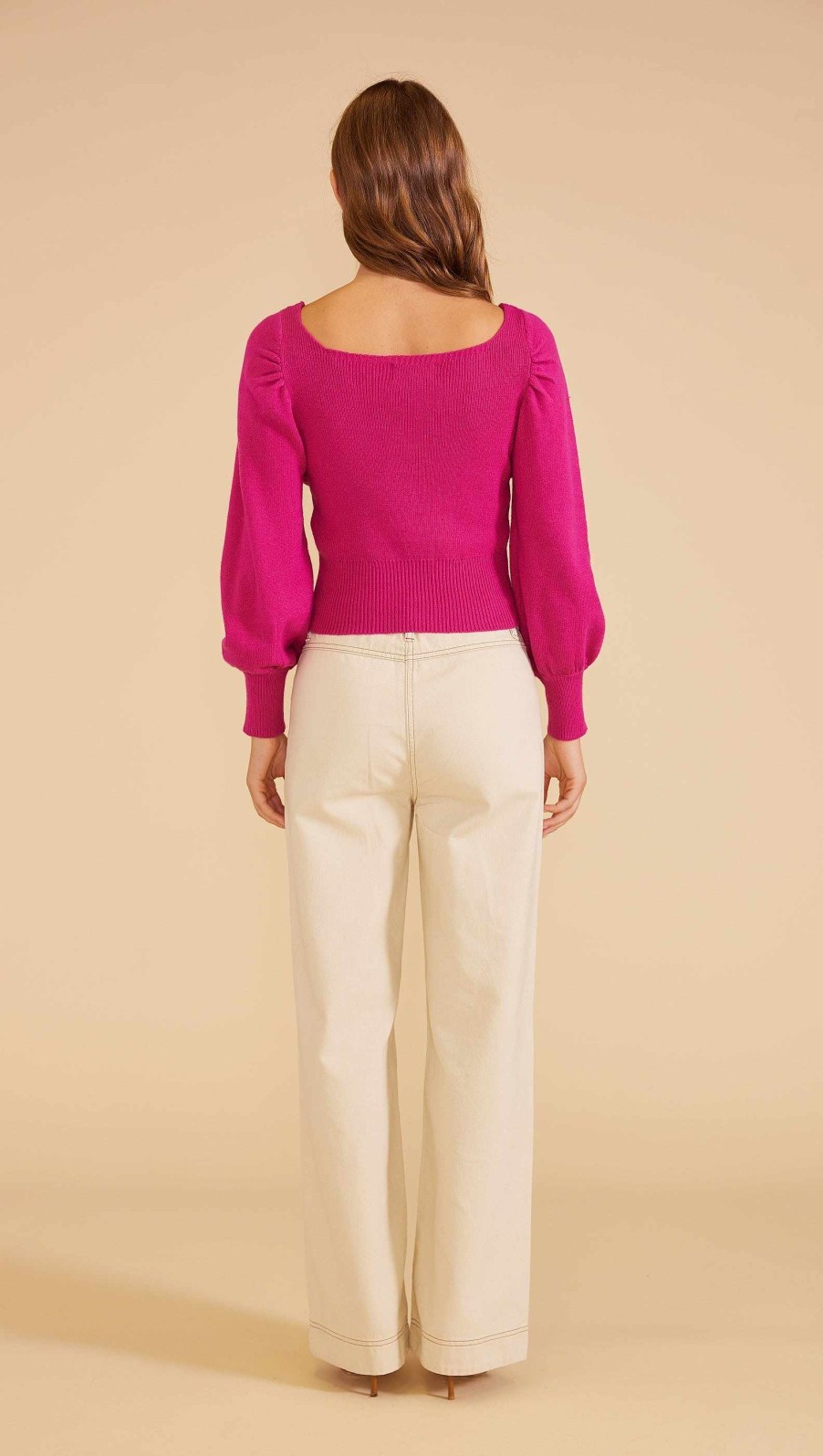 Clothing MINKPINK | Maria Knit Top Pink