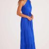 Dresses MINKPINK | Kameo One Shoulder Maxi Dress Cobalt